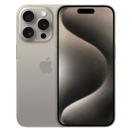 Apple iPhone 15 Pro - 256GB - Naturel titanium - 2 jaar Garantie Tweedehands
