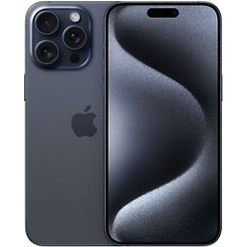 Apple iPhone 15 Pro Max 1TB blauw titanium Tweedehands