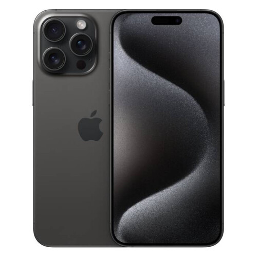 Apple iPhone 15 Pro Max - 256GB - Zwart titanium - 2 jaar Garantie Tweedehands