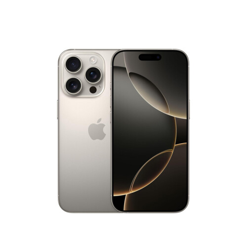 Apple iPhone 16 Pro - Naturel titanium - 256 GB - Fysieke simkaart + eSIM Tweedehands