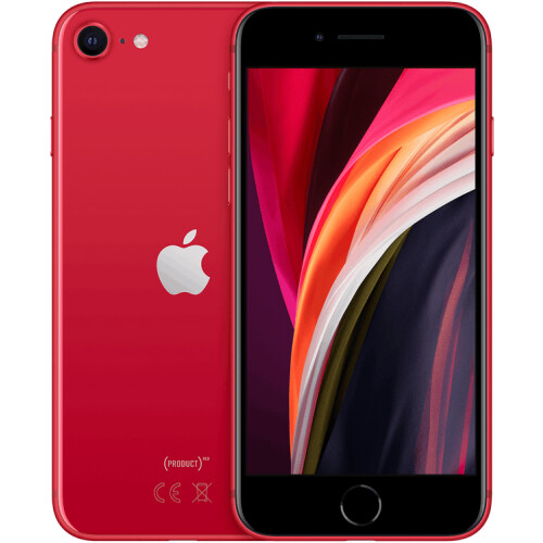 Apple iPhone SE (2020) - Rood - 64 GB - Fysieke simkaart + eSIM Tweedehands