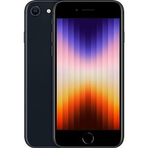 Apple iPhone SE 2022 128GB middernacht Tweedehands