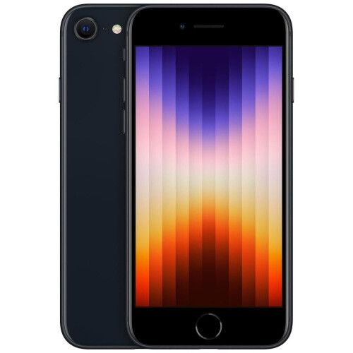 Apple iPhone SE (2022) - Middernacht - 64 GB - Fysieke simkaart + eSIM