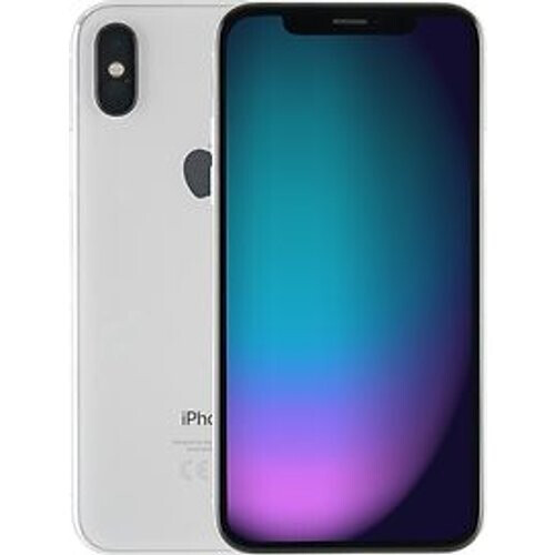 Apple iPhone X 64GB zilver Tweedehands