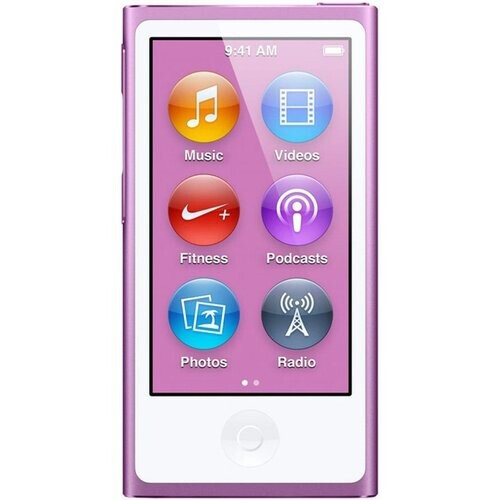 Apple iPod Nano 7 MP3 & MP4 speler 16GB- Paars Tweedehands