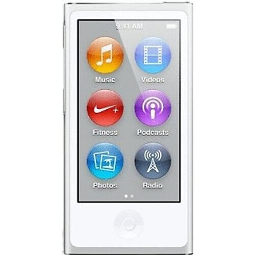 Apple iPod nano 7G 16GB silver Tweedehands