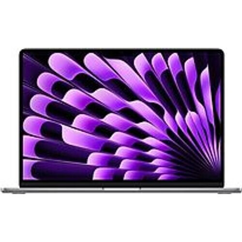 Apple MacBook Air 15.3 (Liquid True Tone Retina Display) M3 (8-Core CPU, 10-Core GPU) 16 GB RAM 512 GB SSD [Early 2024, Engelse toetsenbordindeling, QWERTY] spacegrijs Tweedehands