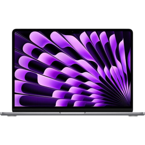 Apple MacBook Air (M3 series) - QWERTY - Nederlands - 13" - Apple M3 met 8-core CPU - 10-core GPU - 256 GB - RAM 16GB - Middernacht Tweedehands