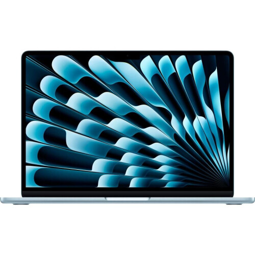 Apple MacBook Air (M4 series) - QWERTY - Italiaans - 13" - Apple M4 met 10-core CPU - 10-core GPU - 256 GB - RAM 16GB - Hemelsblauw
