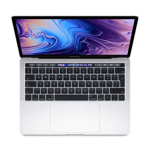 Apple MacBook Pro (13 inch, 2019) - Intel Core i5 - 8GB RAM - 256GB SSD - Touch Bar - 4x Thunderbolt 3 - Zilver Tweedehands