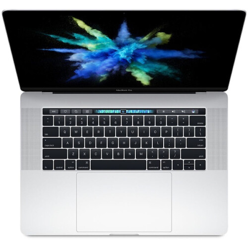 Apple MacBook Pro (15 inch, 2017) - Intel Core i7 - 16GB RAM - 256GB SSD - Touch Bar - 4x Thunderbolt 3 - Zilver - 2 jaar Garantie Tweedehands