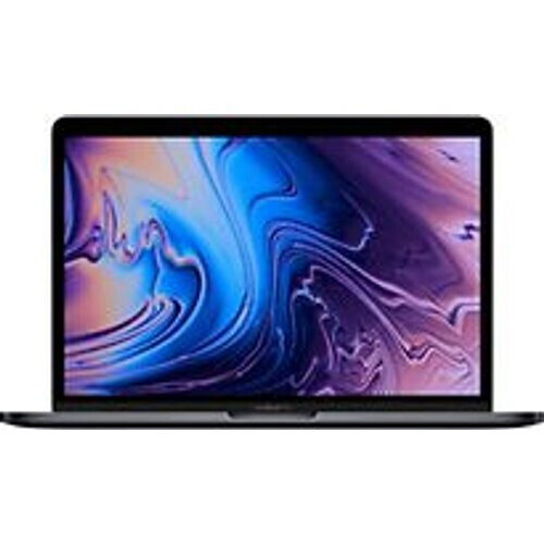 Apple MacBook Pro met touch bar en touch ID 15.4 (True Tone retina-display) 2.2 GHz Intel Core i7 16 GB RAM 256 GB SSD [Mid 2018, QWERTY-toetsenbord] spacegrijs Tweedehands