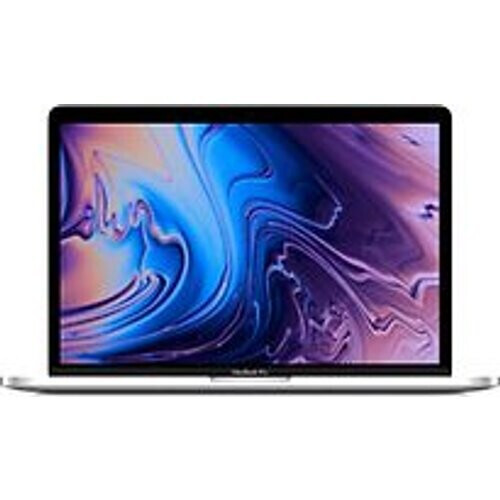Apple MacBook Pro met touch bar en touch ID 15.4 (True Tone retina-display) 2.6 GHz Intel Core i7 16 GB RAM 512 GB SSD [Mid 2018, QWERTY-toetsenbord] zilver Tweedehands