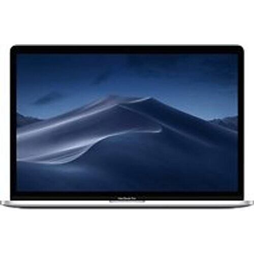 Apple MacBook Pro met touch bar en touch ID 15.4 (True Tone retina-display) 2.6 GHz Intel Core i7 16 GB RAM 256 GB SSD [Mid 2019, QWERTY-toetsenbord] zilver Tweedehands
