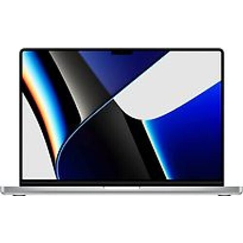 Apple MacBook Pro met Touch ID 16.2 (Liquid Retina XDR Display) M1 Pro 16 GB RAM 512 GB SSD [Late 2021, Engelse toetsenbordindeling, QWERTY] zilver Tweedehands