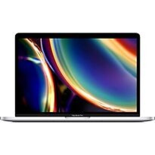 Apple MacBook Pro mit Touch Bar und Touch ID 13.3 (True Tone Retina Display) 1.4 GHz Intel Core i5 8 GB RAM 256 GB SSD [Mid 2020, Duitse toetsenbordindeling, QWERTZ] zilver Tweedehands