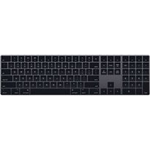 Apple magic Keyboard met wijzerplaat [Engelse toetsenbordindeling, QWERTY] spacegrijs Tweedehands
