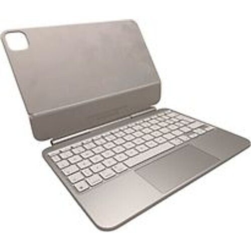 Apple Magic Keyboard voor iPad Pro 11 (M4) [Engelse toetsenbordindeling, QWERTZ] wit Tweedehands