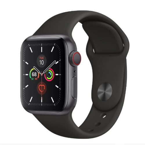Apple Watch Series 5 40mm Cellular Titanium (Simlockvrij) / SV Tweedehands