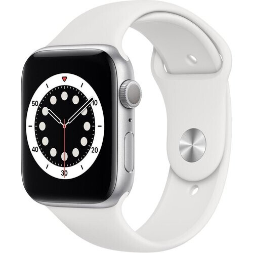 Apple Watch (Series 6) 2020 GPS 40 mm - Aluminium Zilver - Wit Tweedehands