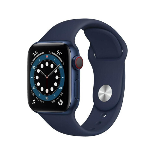 Apple Watch Series 6 - 40mm - Aluminium - Blauw - GPS + Cellular Tweedehands