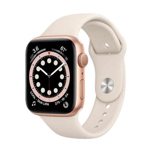 Apple Watch Series 6 - 40mm - Aluminium - Goud - GPS + Cellular Tweedehands