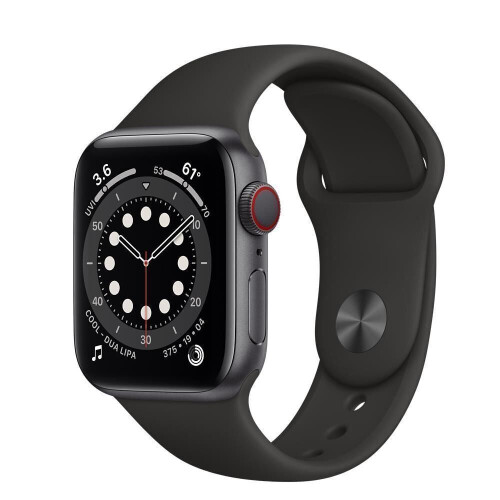 Apple Watch Series 6 - 40mm - Aluminium - Spacegrijs - GPS + Cellular