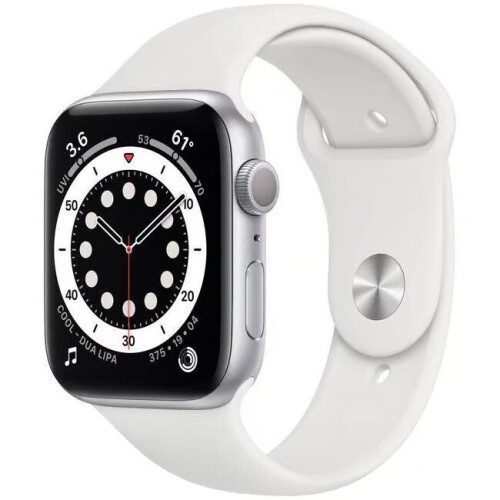 Apple Watch Series 6 - 40mm Cellular Titanium - Always-on display GPS ECG - Zilver Tweedehands