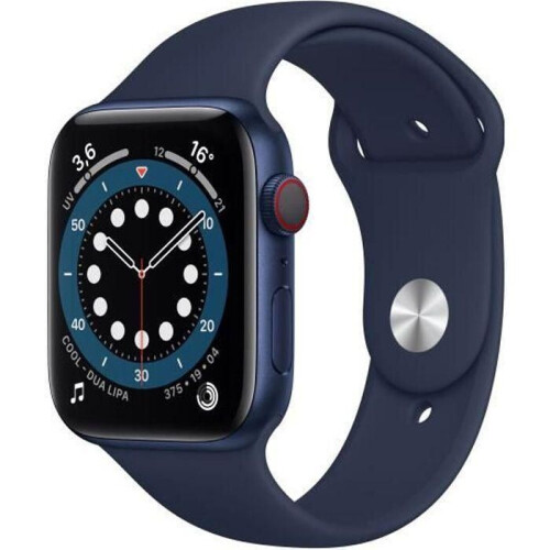 Apple Watch Series 6 - 44mm - Aluminium - Blauw - GPS + Cellular