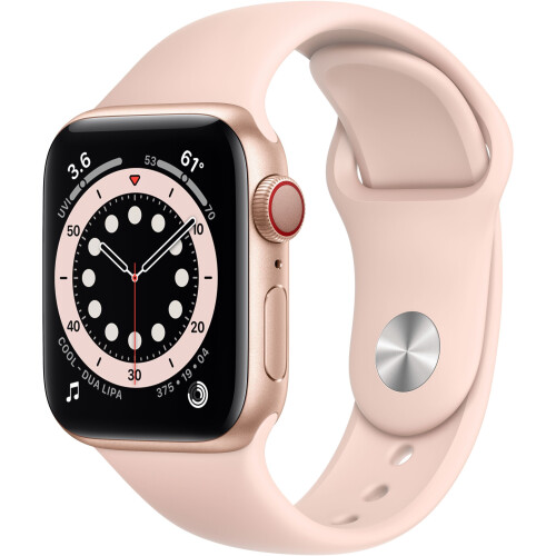 Apple Watch Series 6 - Smartwatch - Zuurstofmeting ECG - Roze