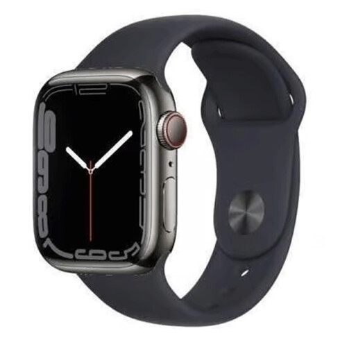 Apple Watch Series 7 41mm Cellular Stainless Steel (Simlockvrij) Tweedehands
