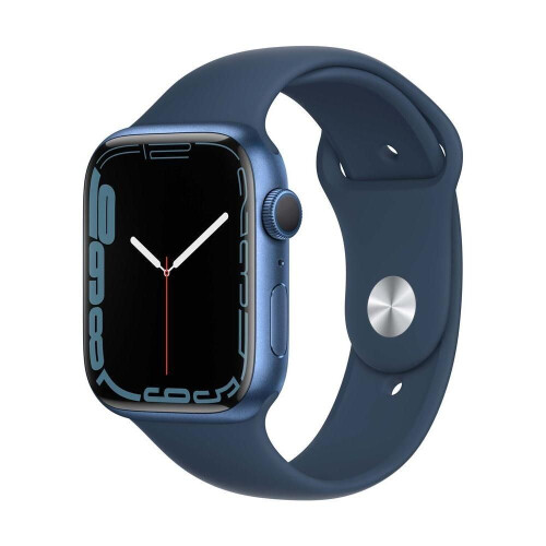 Apple Watch Series 7 - 45mm - Aluminium - Blauw - GPS Tweedehands
