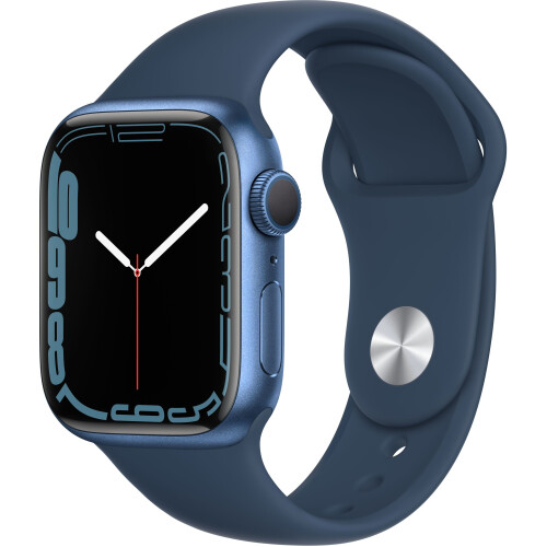 Apple Watch Series 7 - Smartwatch - Zuurstofmeting ECG - Blauw (41mm)