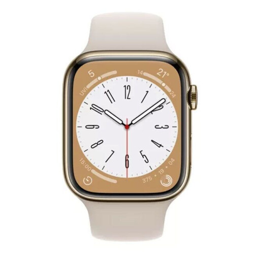 Apple Watch Series 8 - 45mm Cellular 4G - Starlight Tweedehands