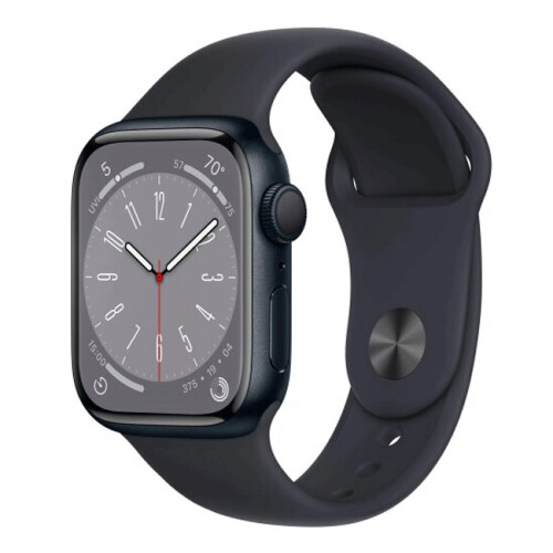 Apple Watch Series 8 - 45mm GPS - Hartslagmonitor Slaaptracking - Zwart Tweedehands