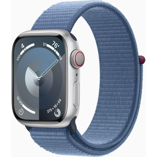 Apple Watch Series 9 - 41mm - Aluminium - Zilver - GPS Tweedehands