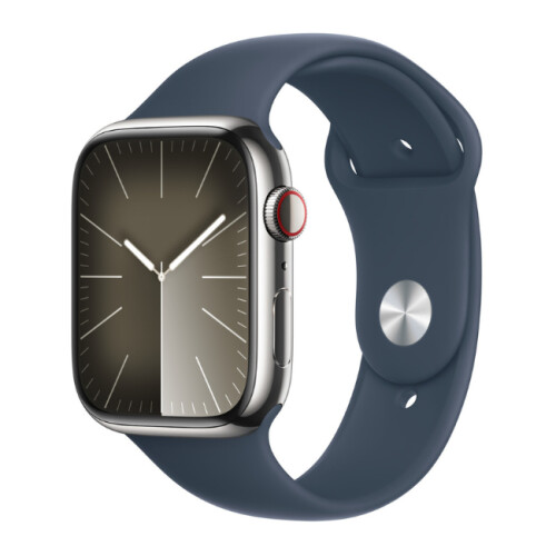 Apple Watch Series 9 45mm 4G Stainless Steel  (Simlockvrij) - Zilver Tweedehands