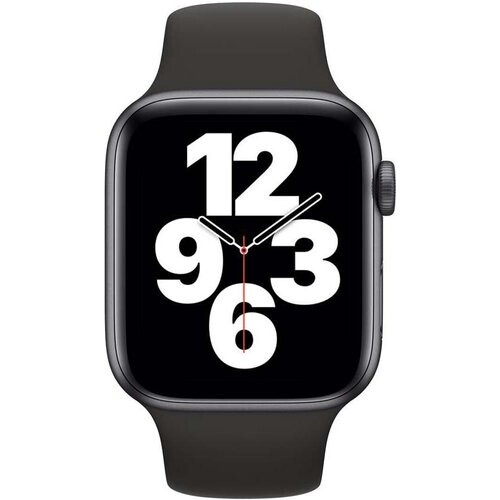 Apple Watch (Series SE) 2020 GPS 40 mm - Aluminium Spacegrijs - Sport armband Zwart Tweedehands