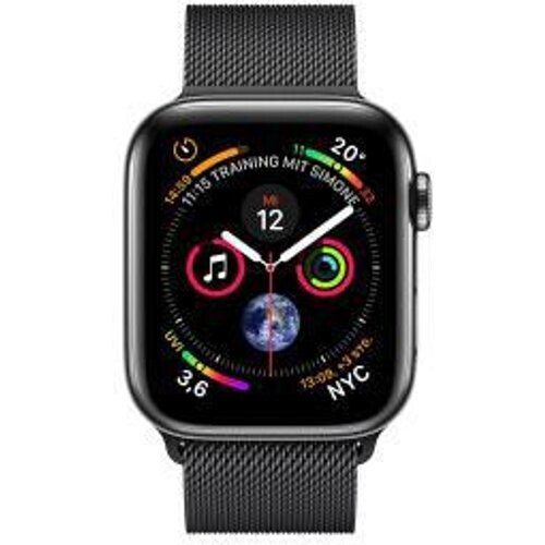Apple Watch (Series SE) 2020 GPS 44 mm - Aluminium Spacegrijs - Milanees Grijs Tweedehands