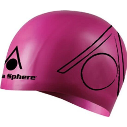 Aqua Sphere Tri Cap - Badmuts - Voorgevormd - Roze