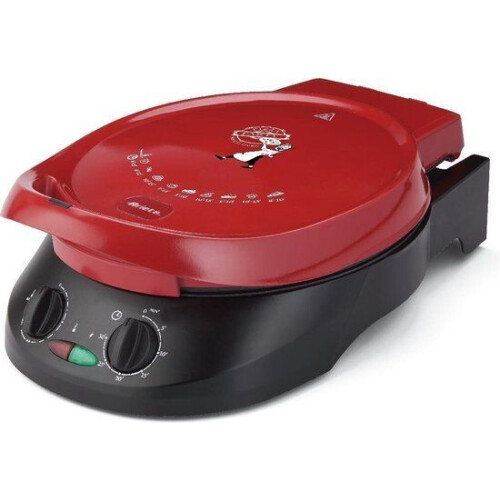 Ariete 908 - Pizzamaker en -oven - Voor 1 pizza - Zwart Rood Tweedehands