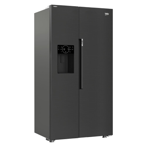 Ariston Asp342vpz - Amerikaanse Koelkast - 179 Cm - 571l - No Frost - Zwart | Nieuw (outlet)