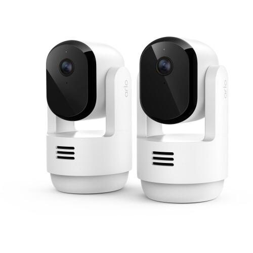 Arlo Essential 3 2K - Indoor Pan-Tilt-Zoom Beveiligingscamera - 2 stuks