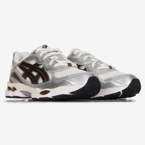 ASICS GEL-NYC - Kindersportschoen - GEL-demping - Cream/Black/Brown - Maat 36 Tweedehands