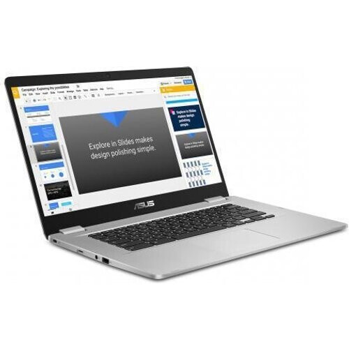 Asus Chromebook C523N Celeron 1.1 GHz 64GB eMMC - 4GB AZERTY - Frans Tweedehands