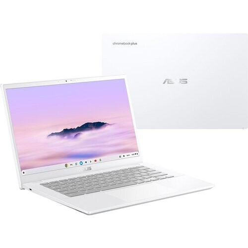 Asus Chromebook Plus Core i3 2 GHz 256GB SSD - 8GB QWERTY - Spaans Tweedehands