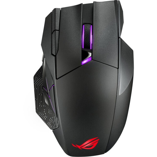 ASUS ROG Spatha - Draadloze Gaming Muis - 19.000 dpi ROG-sensor - Zwart