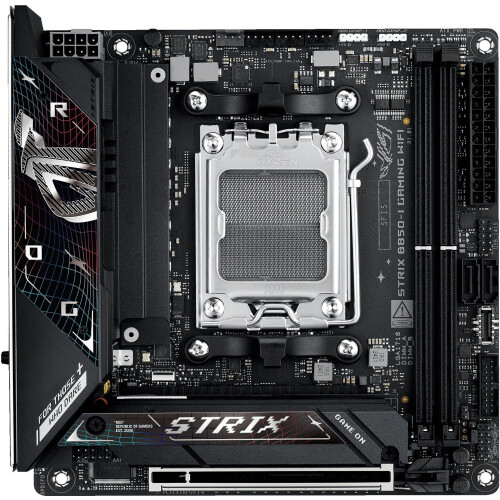 ASUS ROG Strix B850-I - Mini-ITX Moederbord - AM5 - DDR5 - Wi-Fi 7 - 2.5Gb LAN