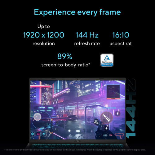 ASUS V16 FX3607VU-RP211WS - Gaming Laptop - Core i5 - RTX 4050 - 16GB/512GB - 16 inch - 144Hz - azerty Tweedehands