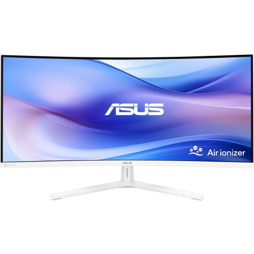 ASUS VU34WCIP-W - QHD Ultrawide Monitor - Ingebouwde luchtionisator - USB-C 65W - 100Hz - 34 inch Tweedehands